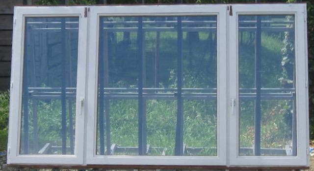 afzelia houten raam , chassis , venster , kozijn 245 x 136, Doe-het-zelf en Bouw, Raamkozijnen en Schuifdeuren, Inclusief glas