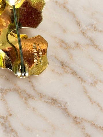 Zonder minimumprijs - Broche Zilver - David-Andersen –