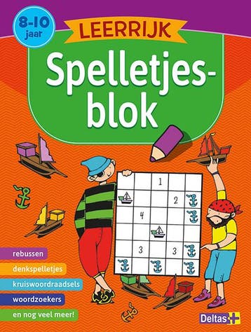 Leerrijk spelletjesblok (8-10 j.) / Leerrijk spelletjesblok, Verzenden, Gelezen, ZNU
