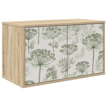 vidaXL Wand gemonteerd TV Kast GOTHA 69 x 33 x 40 cm Sonoma, Verzenden