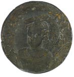 Nederland. Historical cast medal (1654) Prince Willem III,