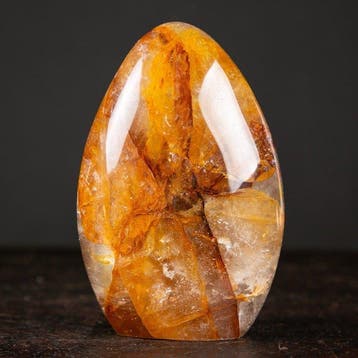 Quartz hématoïde orange vif et rouge - Exceptionnel quartz, Collections