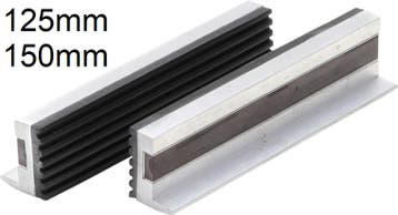 Bgs Technic Bankschroef klembek set aluminium, Verzenden