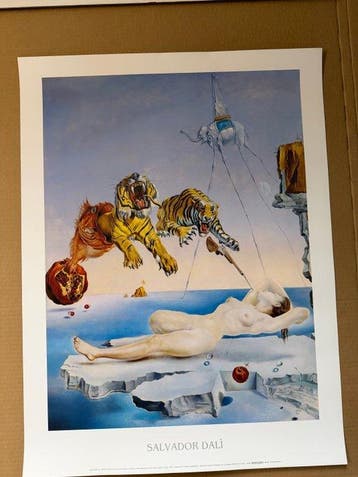 Salvador Dalí (after) - Rêve Causé par le Vol d’une abeille