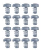 Set van 50 PVC-pluggen, buffers, bumpers (rond, 6,5 mm, tra, Verzenden