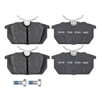 Remblokken Achteras FIAT Barchetta 1.8 16V 1995-2005, Autos : Pièces & Accessoires, Verzenden