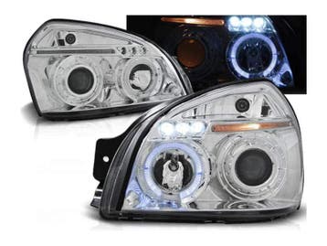 Angel Eyes koplampen Chrome geschikt voor Hyundai Tucson, Verzenden, Nieuw, Hyundai