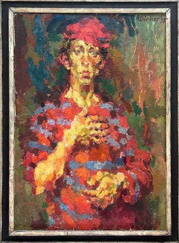 Joop Birker - (1935-1993) - Zelfportret
