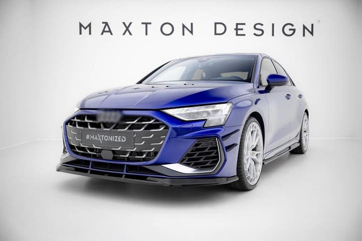 Front splitter V.1 voor Audi A3 S-Line/S3 8Y Sedan/Sportback, Autos : Divers, Tuning & Styling, Enlèvement ou Envoi