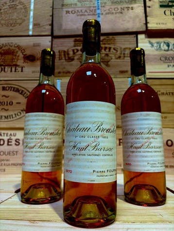 1970 Château Broustet - Sauternes 2ème Grand Cru Classé - 3