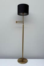 Holtktter Leuchten - Staande lamp - Messing - Swing arm