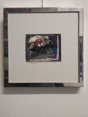 Sergio Dangelo (1932–2022) - Finestra nera e neve, Antiquités & Art