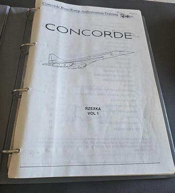 British Airways - Concorde Base/Ramp Authorisation Training