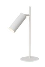 Lucide CLUBS - Bureaulamp - 1xGU10 - Wit, Huis en Inrichting, Lampen | Tafellampen, Verzenden, Nieuw