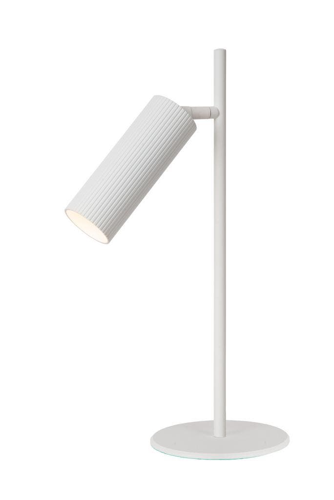 Lucide CLUBS - Bureaulamp - 1xGU10 - Wit, Huis en Inrichting, Lampen | Tafellampen, Nieuw, Verzenden