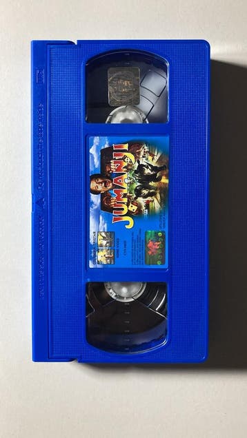 JUMANJI (1995) (3D COVER) (BLUE TAPE) (VHS), Cd's en Dvd's, Gebruikt