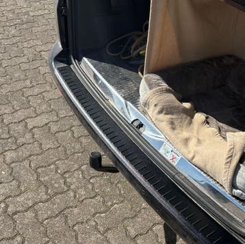 Bumper bescherming zwart voor Mercedes W447 Vito, Ophalen of Verzenden
