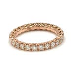 Bague de fiançailles - 18 carats Or rose - 1.50ct. tw.