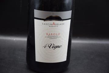 2016 Cascina Adelaide, 4 Vigne - Barolo DOCG - 1 Dubbele
