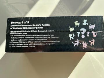 Pokémon - 1 Box - Prismatic Evolutions Surprise Box -