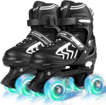 Rolschaatsen verstelbaar S - LED | Retour Deal | -34%, Kinderen en Baby's, Speelgoed | Buiten | Rolschaatsen, Verzenden, Verstelbaar