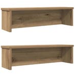 vidaXL Keukenrekken stapelbaar 2 st 50x15x16 cm artisanaal, Verzenden