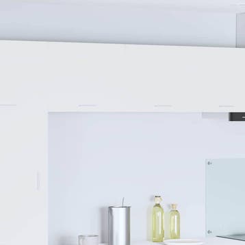 vidaXL Hangkast 2 st Wit Bewerkt hout, Huis en Inrichting, Verzenden, Nieuw