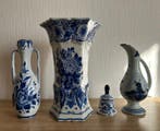 De Porceleyne Fles, Delft - Vaas - Delfts blauw - Karaf, Antiek en Kunst
