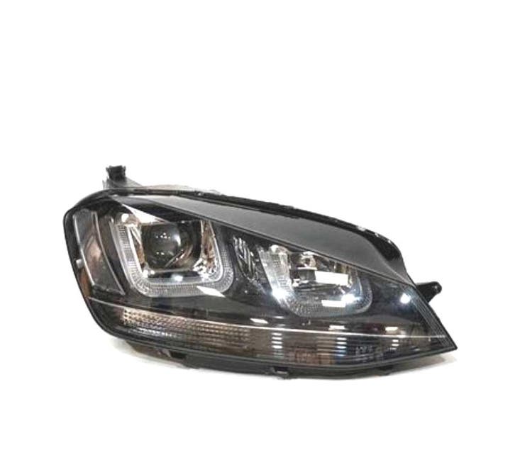 PHARE DROIT XENON POUR VOLKSWAGEN VW GOLF 7 12-17 DRL NOIR, Auto-onderdelen, Verlichting, Verzenden