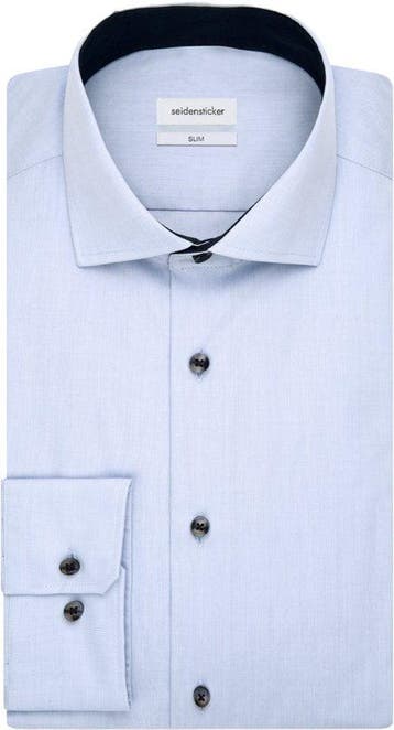 2dekans | Seidensticker Slim Fit Langarm Poplin, Ophalen of Verzenden
