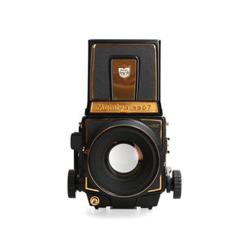 Mamiya RB67 Pro SD Gold KL 127mm f/3.5 50 Years, Ophalen of Verzenden