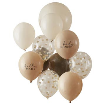 Ballonnen Set Baby Shower 30cm, Verzenden
