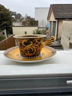 Rosenthal - Versace - Kop en schotel - Porselein