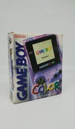 Nintendo - Gameboy Color - Game Boy Color Atomic Purple CIB, Games en Spelcomputers, Nieuw