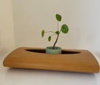 DMK - Ingo Knuth - sculptuur, Design houten cachepot /