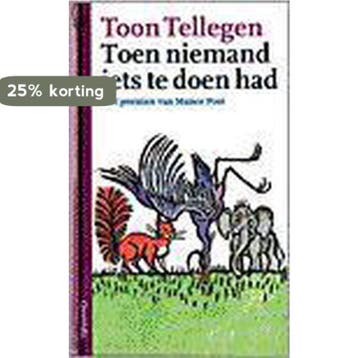 Toen niemand iets te doen had / Jeugdsalamander, Verzenden, Toon Tellegen