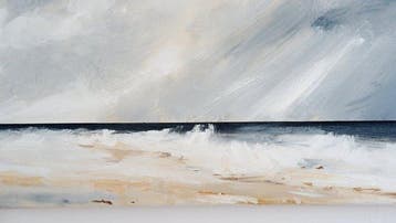 Matthieu van Riel - Vlieland, Antiek en Kunst, Kunst | Schilderijen | Modern