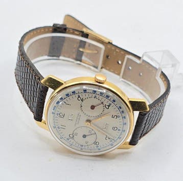 Universal Geneve -18K Armbanduhr - Kalenderkomplikation -