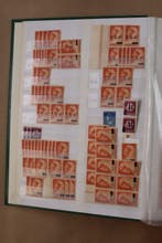 Suriname 1943/1978 - Grote voorraad in Leuchtturm stockboek, Postzegels en Munten, Gestempeld