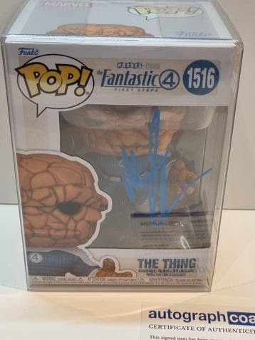 Funko - Funko Pop #1516 The Thing (Marvel) signed by Michael