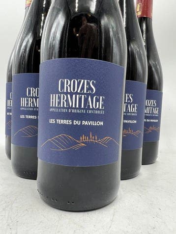 2022 Les Terres du Pavillon Crozes-Hermitage Red - Rhône,, Nieuw