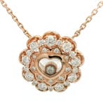 Chopard - Halsketting - Happy Diamonds - 18 karaat Roségoud, Nieuw