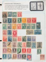 Wereld - Pakistan Bahawalpur Jordanië Moldova Denemarken, Gestempeld