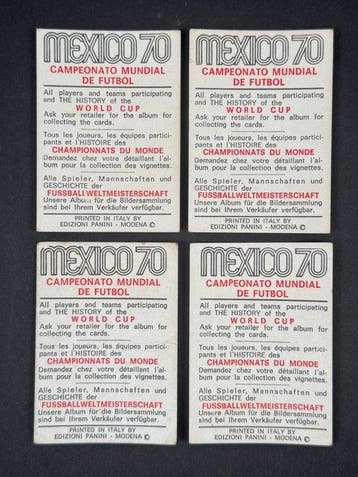 1970 Panini Mexico 70 World Cup, - Cecoslovacchia: Hagara,