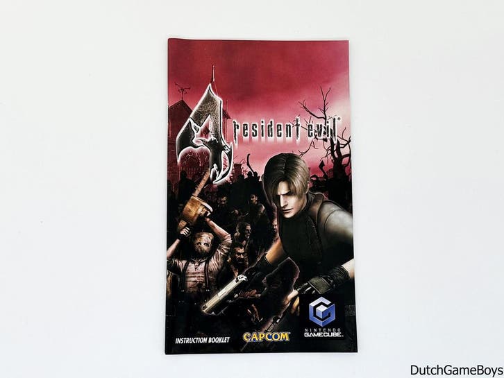 Nintendo Gamecube - Resident Evil 4 - USA - Manual, Games en Spelcomputers, Spelcomputers | Nintendo Consoles | Accessoires, Gebruikt