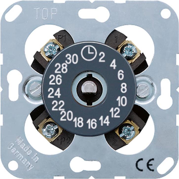Jung Basiselement Timer Voor Schakelapparatuur - 11030, Bricolage & Construction, Électricité & Câbles, Envoi