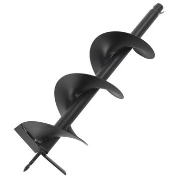 vidaXL Grondboor 200 mm staal, Verzenden, Nieuw