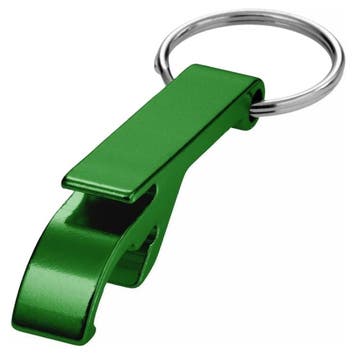 Fako Bijoux - Flesopener - Sleutelhanger - Groen, Verzamelen, Verzenden, Nieuw