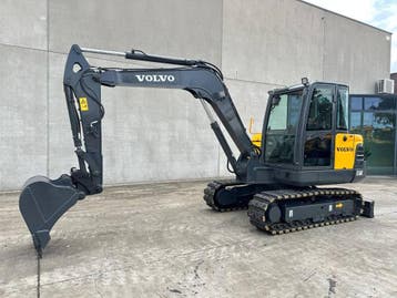 Veiling: Midigraafmachine Volvo EC60C Diesel 2012, Ophalen