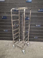Vaatwaskorvenwagen | 7 niveaus | RVS | horeca